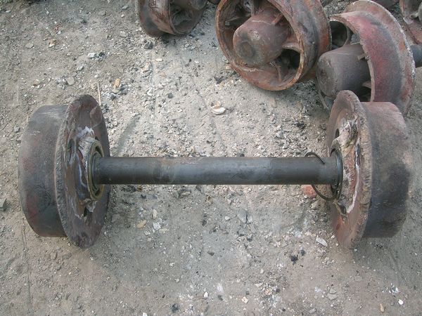 礦車(chē)輪對 礦車(chē)輪對